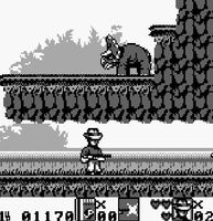 une photo d'Ã©cran de Jurassic Park Part 2 - The Chaos Continues sur Nintendo Game Boy